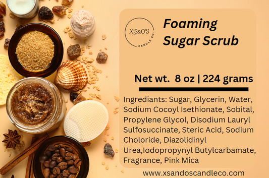 Foaming Sugar Scrub